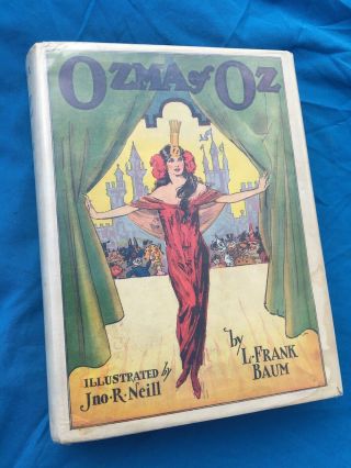 Ozma Of Oz L Frank Baum Orig Dj