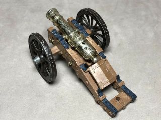 Vintage BRITAINS MILITARY U.  S.  CIVIL WAR TOY CANNON Metal & Plastic UK MADE Army 2