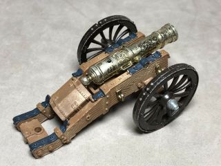 Vintage BRITAINS MILITARY U.  S.  CIVIL WAR TOY CANNON Metal & Plastic UK MADE Army 3