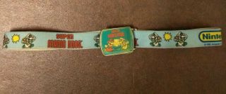 Vintage 1988 Lee Nintendo Nes Mario Bros.  Belt
