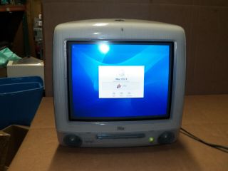 Vintage 1999 Apple Graphite iMac G3 400 DV SE With Issues - 2