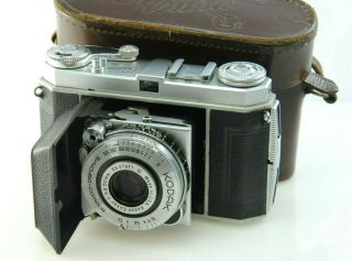 Kodak Retina 1a Type 15,  35mm Folding Bellows Camera W/ 5cm F3.  5 Kodak Ektar