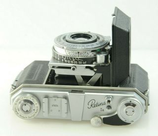 Kodak Retina 1a type 15,  35mm folding bellows camera w/ 5cm f3.  5 Kodak Ektar 3