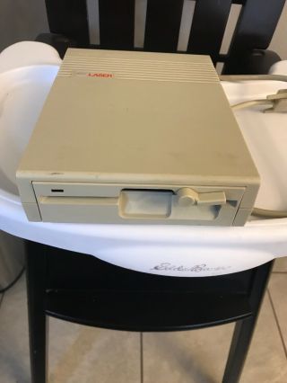 Laser Fd 100 Single External 5.  25 Inch Floppy Disk Drive Vintage