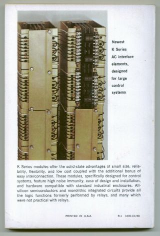 DEC Digital Equipment Corporation 1969 Control Handbook PDP - 8 11 2