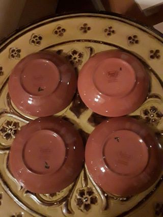 Set of 5 Vtg Stangl Pottery 