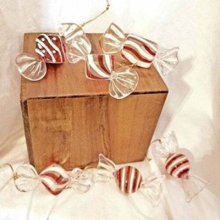 Vintage Christmas Candy Ornaments - Acrylic