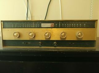 Trw Bell Sound Systems 2425 All Tube Stereo Am/fm Receiver Amplifier For Repair