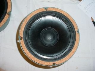 Heathkit Bozak Pair (2) Nos 5 1/4 " Midrange Speakers - 401 - 152 Like B - 209b