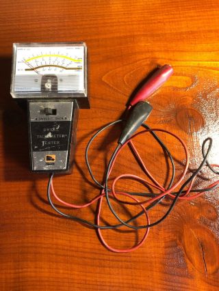 Vintage Handheld Hawk Dwell Tachometer Tester -
