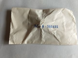 Vintage Try - O - Square - Magic Trick 2