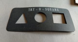 Vintage Try - O - Square - Magic Trick 3