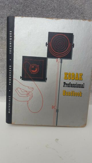 Vintage Kodak Professional Handbook Binder 1952