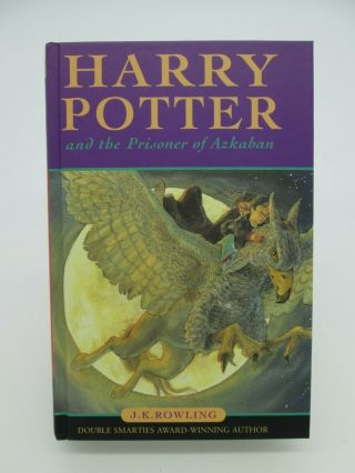 1st Print Harry Potter Prisoner Of Azkaban First Edition 1/1 Jk Rowling Rare