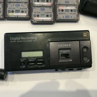 Sony Nt - 1 Micro Dat Cassette Tape Recorder Player - Parts Only