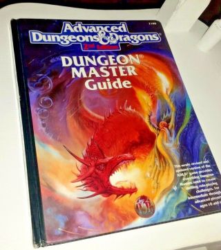 Vintage Dungeon Master Guide - Advanced Dungeons & Dragons 2nd Edition - 1994 Ex