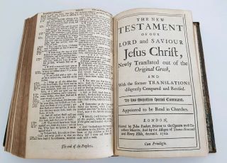 1715 KING JAMES BIBLE COMPLETE 8