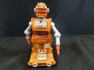 Ideal Toy 1968 Zeroids Zobor Robot Vintage Battery Operated