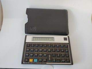 Very Rare Hp 16c Computer Scientist Calculator W/ Case