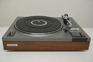 Pioneer PL - 115D Automatic Return Turntable w/Signet AM20s - 4