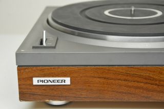 Pioneer PL - 115D Automatic Return Turntable w/Signet AM20s - 8