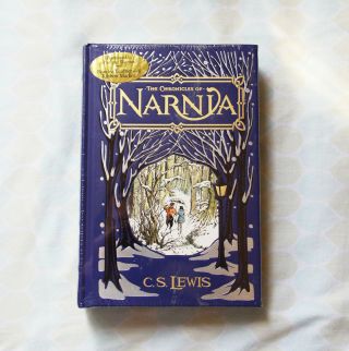 Shrink Wrapped - The Chronicles Of Narnia Barnes & Noble Leather Bound C.  S.  Lewis