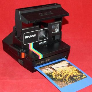 Polaroid One Step 600 Instant Film Camera,  Rainbow,  Photo - Great