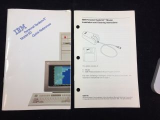 1987 Ibm Personal System/2 Model 80 Quick Reference,  Mouse Installation