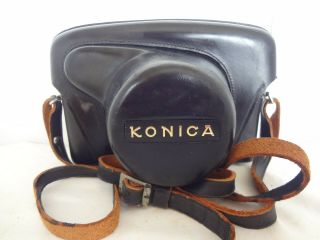 Konica Auto S 35mm rangefinder camera with 47/1.  9 lens,  filter Japan Exc 2035 2