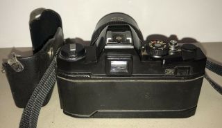 Vintage Konica Autoreflex TC 35mm Camera Vivitar 135mm 62mm EE K/AR Hoya 28mm, 6