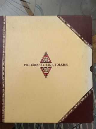Pictures By Jrr Tolkien,  Hardback In Slipcase 1st American Edition 1979