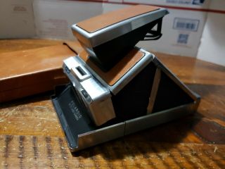 Vtg Polaroid SX - 70 Land Camera Folding Parts 5