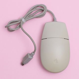 Vintage Apple Desktop Bus Mouse II ADB [Model No.  M2706] 1990s [LC517KNFT18] 3