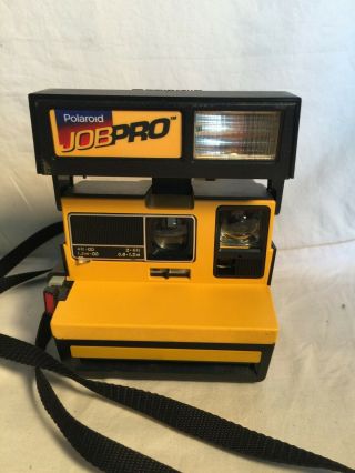 Polaroid Job Pro Construction Instant Camera Yellow Black