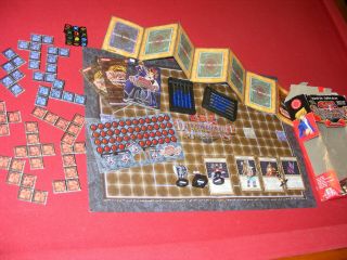 Vintage 1996 Yu - Gi - Oh Dungeondice Monsters Starter Set Incomplete W/ Box