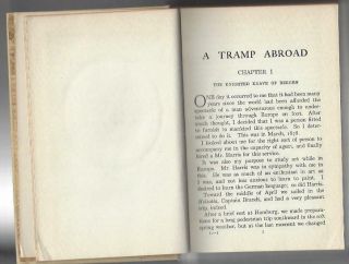 A tramp abroad the complete of mark twain vol 2 harper & bros 1921 hc 5