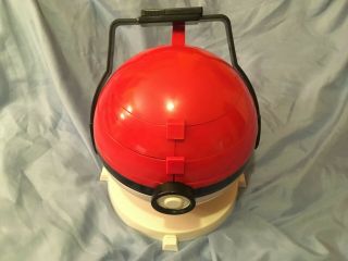 Vintage Pokemon Poke Ball Carrying Case Nintendo Marvel 2000