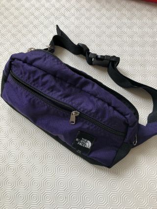 The North Face Vintage Fanny Pack Lumbar Waist Bag Hiking Biking Made In Usa