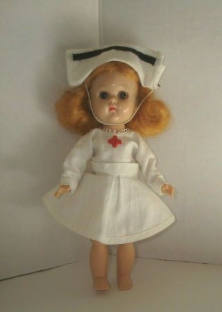 Vtg 1955 Ginny Vogue Doll Nurse Outfit 31 Fit Mdm Alexander/muffie/ginger/8 "