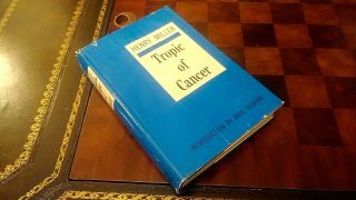 Tropic Of Cancer By Henry Miller 1961 First Edition 3rd Print Hcdj Grove Press