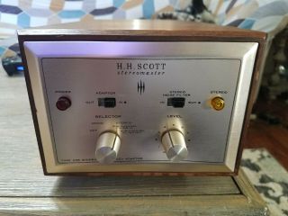 Hh Scott Type 335 Wideband Fm Multiplex Stereo Vacuum Tube Tuner Parts Only