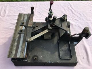 Vintage Hermes Engravograph Engraving Machine,  No Motor 3