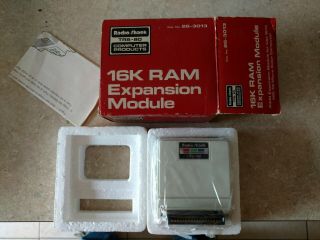 Radio Shack Trs - 80 16k Ram Expansion Module Complete