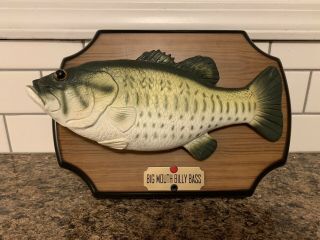 Vintage 1999 Gemmy Big Mouth Billy Bass Singing Fish - Collectible