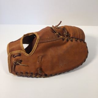 Vintage 1950 ' s JC Higgins Sears Roebuck 1640 Baseball Glove Mitt 1st Baseman LH 4