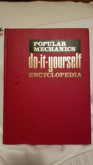 1968 Popular Mechanics Do It Yourself Encyclopedia 16 Books.