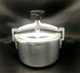 Vintage WEAR - EVER Chicken Bucket Low Pressure Fryer 90024 USA 4 Quart 6