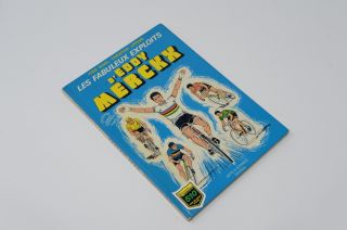 Eddy Merckx Vintage Cycling Cartoon Coffee Table Book Classic - Great Gift Idea