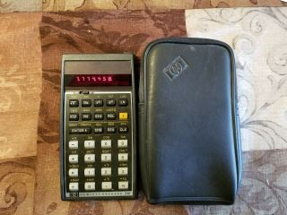 HP 25C Calculator with Bonus With case,  charger,  and manuals.  Includes HP 31E 6