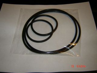Eiki 16mm Projector Belts For Eiki Nt - 0,  Nt1,  Nt2 - 4 Belt Kit.  Up To Serial 50000
